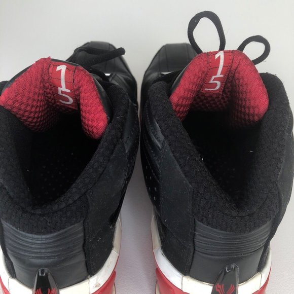 Nike Mens Shox VC 4 Basketball Shoes Black 310379-011 2004 Lace Up Mid Top 11.5M - Picture 10 of 12